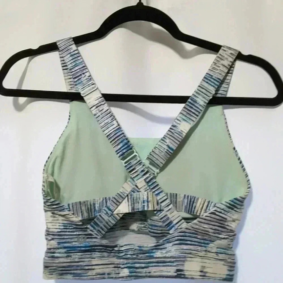 Lululemon Pure Practice Bra Blurry Belle Multi - Picture 4 of 8